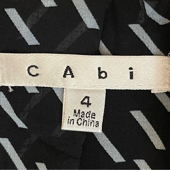 Cabi Black Dark Academia Neutral Minimalist Oversized Jacket Blazer NWOT Size 4- - Picture 9 of 12